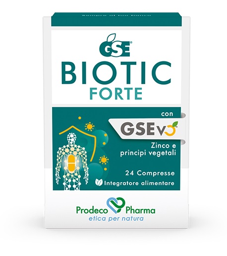 GSE BIOTIC FORTE 24 COMPRESSE - Farmasanitas 