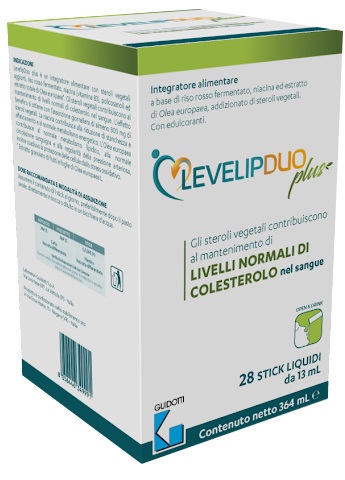 LEVELIPDUO PLUS 28 STICK DA 13 ML - Farmasanitas 