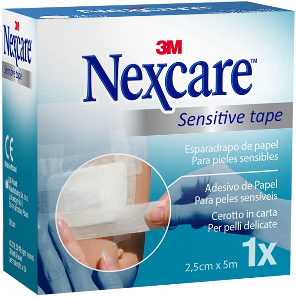 CEROTTO SU ROCCHETTO NEXCARE TRASPARENT TAPE 2,5X500CM CON DISPENSER - Farmasanitas 
