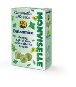 MONVISELLE CARAMELLE ALLE ERBE BALSAMICA BIO 30 G - Farmasanitas 