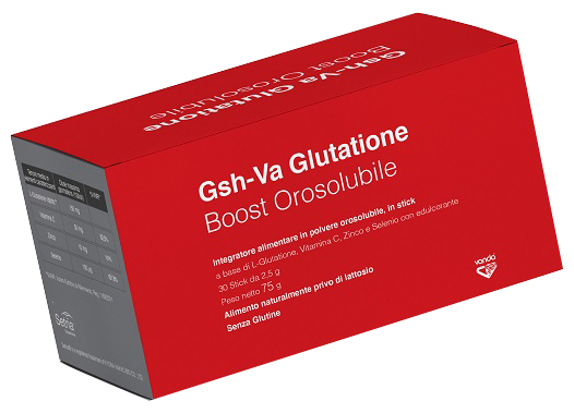 GSH VA GLUTATIONE BOOST 30 STICK OROSOLUBILI - Farmasanitas 