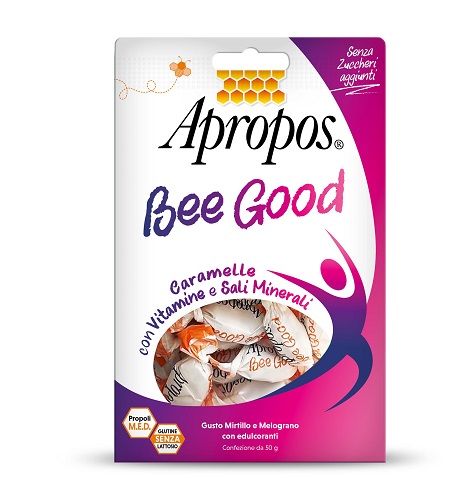 APROPOS BEE GOOD CARAMELLE MULTIVITAMINICHE 50 G - Farmasanitas 