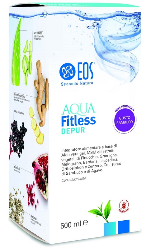 EOS AQUA FITLESS DEPUR FP 500 ML - Farmasanitas 