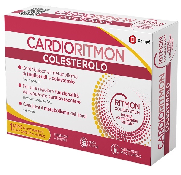CARDIORITMON COLESTEROLO 30 CAPSULE - Farmasanitas 