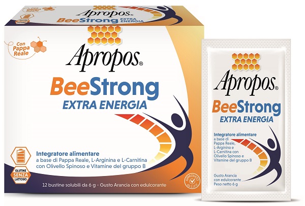 APROPOS BEESTRONG EXTRA ENERGIA 12 BUSTINE - Farmasanitas 