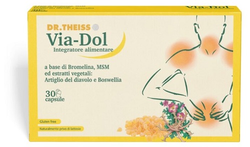 THEISS VIA-DOL ARTIGLIO DEL DIAVOLO E BOSWELLIA 30 CAPSULE - Farmasanitas 
