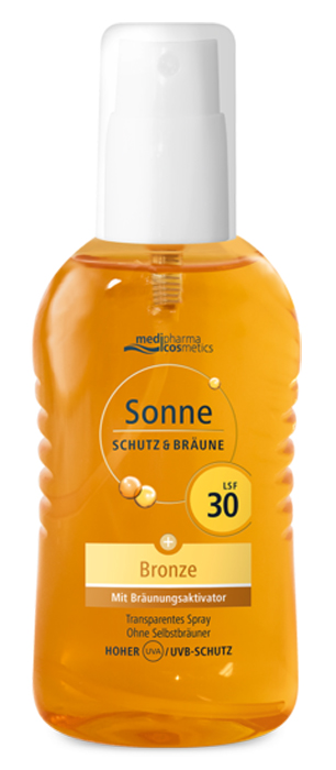 MEDIPHARMA SOLARE ATTIVATORE BRONZE SPF30 200 ML - Farmasanitas 