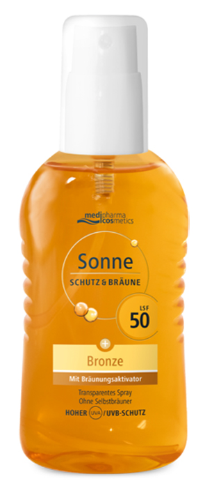 MEDIPHARMA SOLARE ATTIVATORE BRONZE SPF50 200 ML - Farmasanitas 